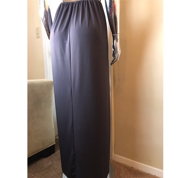 ✨NWOT✨ M SLIT JERSEY CUT OUT MAXI DRESS - Picture 7 of 8